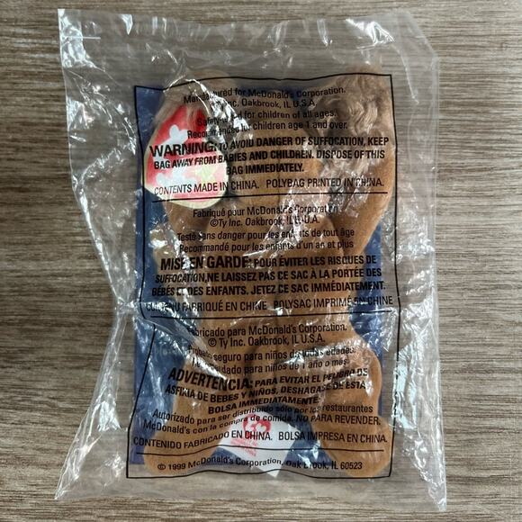 TY Spunky the Cocker Spaniel McDonalds Happy Meal Toy NEW - Picture 3 of 5